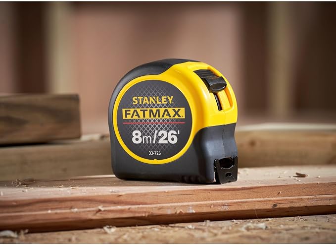 Stanley STA033726 Fatmax Tape Blade Armor, Dual Scale, 8m Length