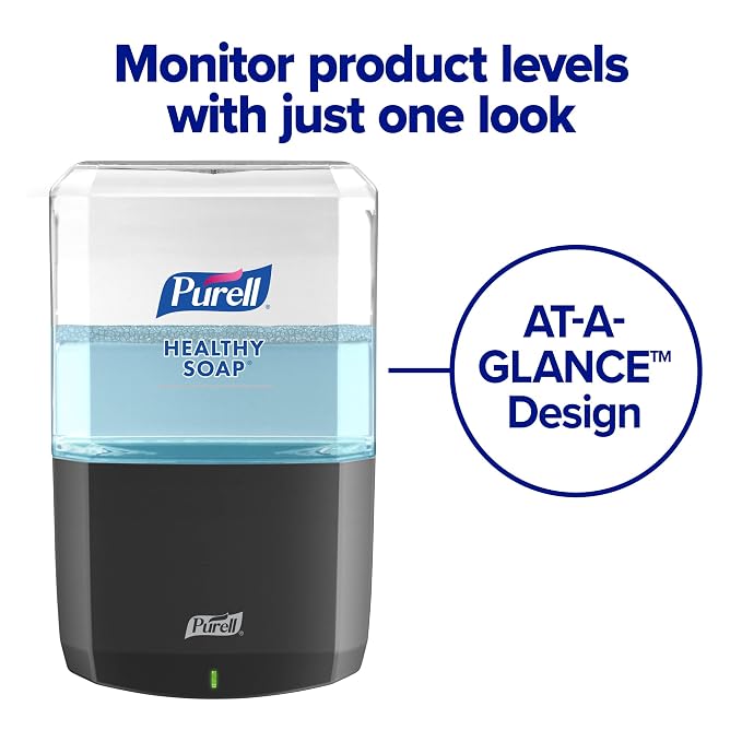 PURELL Brand HEALTHY SOAP Foam, Fresh Scent, 1200 mL Refill for PURELL ES8 Automatic Soap Dispenser (Pack of 2) - 7777-02 - Manufactured by GOJO, Inc.