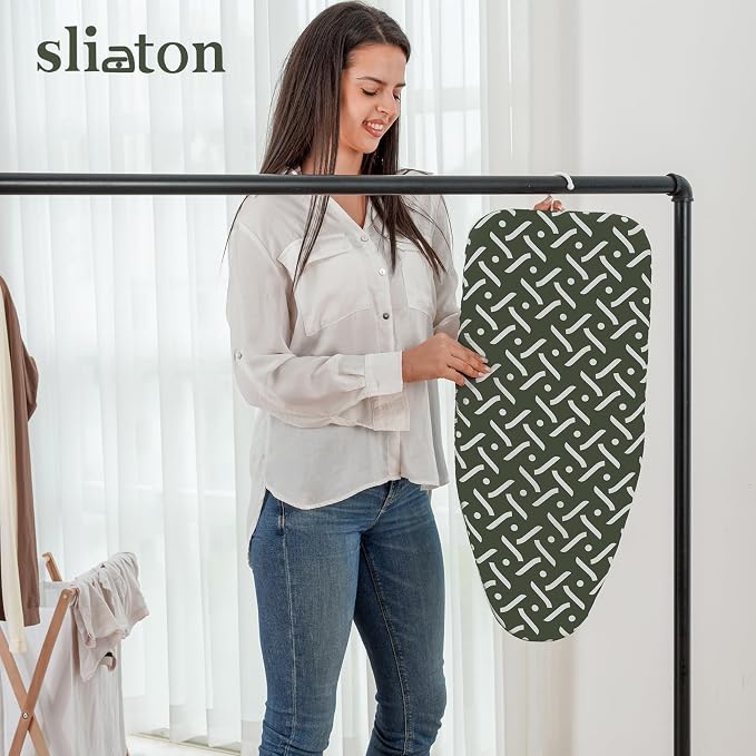 Tabletop Ironing Board 12"x29" – Compact Portable Ironing Board with Thick Felt Padding, Heat Resistant Cover, Stainless Steel Legs, Space-Saving Design