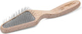 Chris Christensen Mark V Triangle Slicker Brush for Dogs, 12mm Pins, Groom Like a Pro, Handcrafted Lightweight Beechwood Ergonomic Handle, Stainless Steel Pins, A5V. Made in Germany.