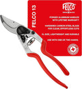 Felco F-13 Pruning Shears – 10.6" Garden Clippers with Dual-Hand Use & 30mm Cut | Hand Pruners for Gardening | Garden Tool Cutter with Bypass & Anvil Blades, Forged Aluminum Handle, Large Hand Fit