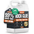 Rock Glue, 99% Super Thick & Max Coverage 1 Gallon Mulch Hold for Landscaping, Covers Up to 3X Area,Non-Toxic Pea Gravel Stabilizer Landscape, Gravel Binder for Pebble, Pine Straw, Gravel