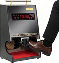 Shoe Polisher Automatic Induction, Fully Automatic Electric Shoe Shine Machine with Smart Sensor, Household Shoe Polishing Machine for Hotel Lobby, Office, Public Areas and Home Use Black