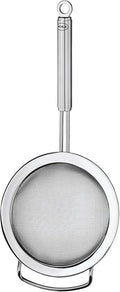 Rösle Stainless Steel Kitchen Strainer, Fine Mesh, 7.9 Inch with Round Handle - Precision Straining for Culinary Perfection