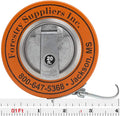 Forestry Suppliers English Diameter Tape - 76 Inch Diameter - 20 Foot Linear - White Enameled with Black Graduations