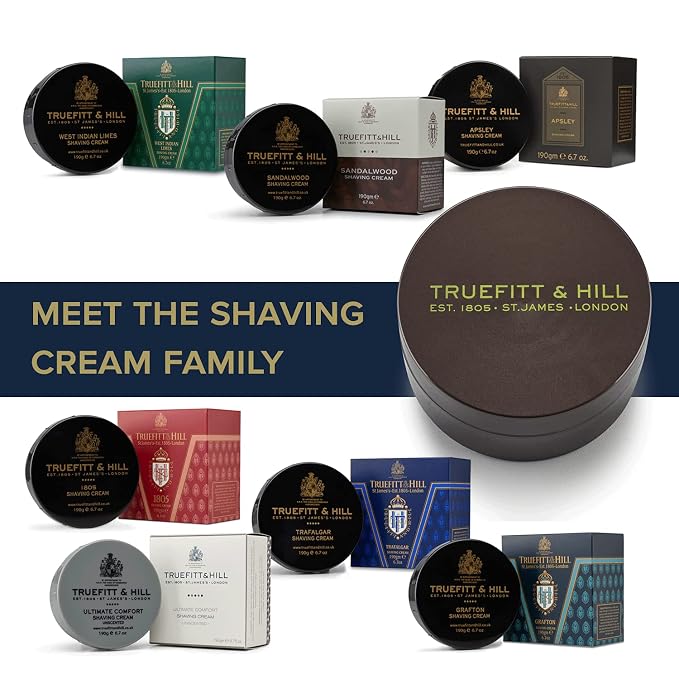 Truefitt & Hill No.10 Finest Shaving Cream (6.76 oz)