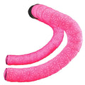 Supacaz Super Sticky Kush Gravel Bar Tape - Cycling Road Bike Handlebar Grip Tape Wrap (Neon Pink)
