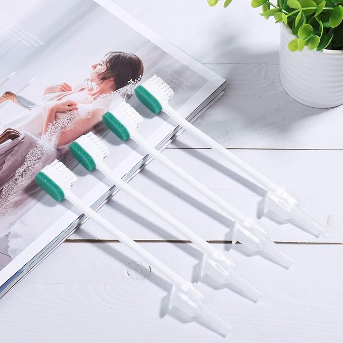 Disposable ICU Suction Toothbrush Sputum Suction Sponge Swab Sponge Toothbrush - 20 pcs