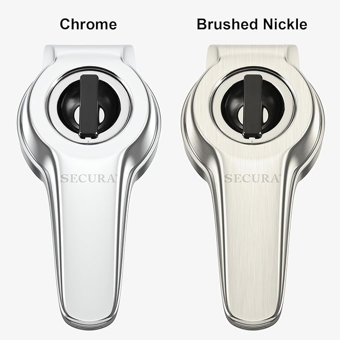 Secura 17oz Automatic Liquid Soap Dispenser, Touchless Battery Operated Hand Soap Dispenser with Adjustable Soap Dispensing Volume Control Dial, Personal Care Dispenser (Brushed Nickel)