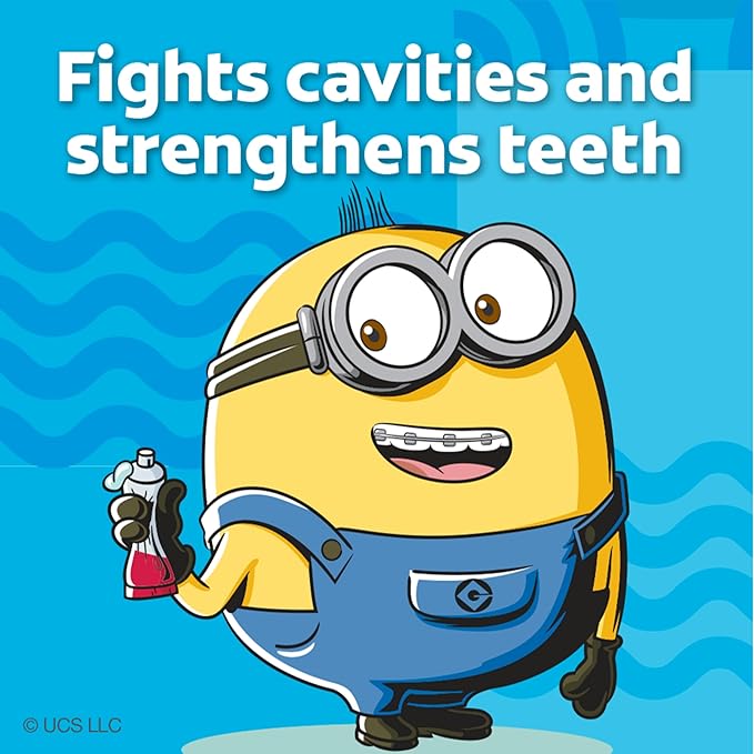 Colgate Kids Toothpaste with Anticavity Fluoride, Minions, ADA-Accepted Fluoride Toothpaste, 4.6 Ounce Tube, 4 Pack