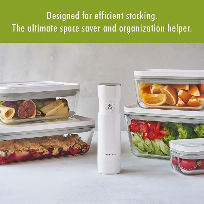 ZWILLING Fresh & Save Glass Airtight Food Storage Container, Meal Prep Container - Large