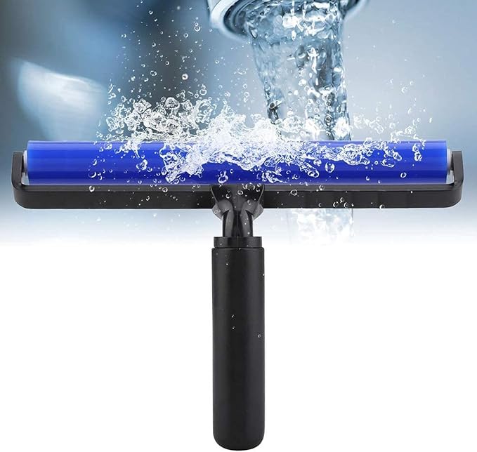 12Inch Silicone Lint Roller with High Elastic for Efficient Hair and Debris Removal on Various Surfaces Ergonomic Particle Remover