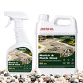 DESHIL Chem Rock Glue for Landscaping with Sprayer - 68OZ | Strong Rock Glue for Sand, Pea Gravel & Pebbles, Landscape Glue Binder for Walkway, Patios, Garden and Paths