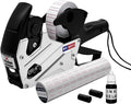 H813 Price Gun, Price Labels Gun with 4000 Labels, 1 Wheels, Price Sticker Gun kit for Office, Retail Shop, Grocery Store