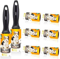 AMH Lint Roller Pet Hair Remover 8 Pack - Extra Sticky Lint Rollers Refill for Clothes, Car Seats, Food Particles and etc