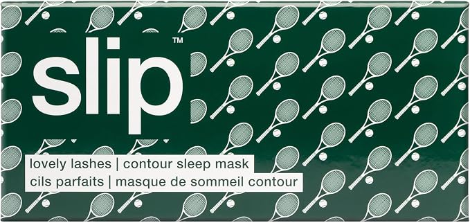 slip Pure Silk Contour Sleep Mask: Protect Your Delicate Lashes with Our Innovative, Lash-Friendly Design. Beauty Sleep with Slipsilk™ Comfort, 1 Contour Mask, Sleep & Leisure Club