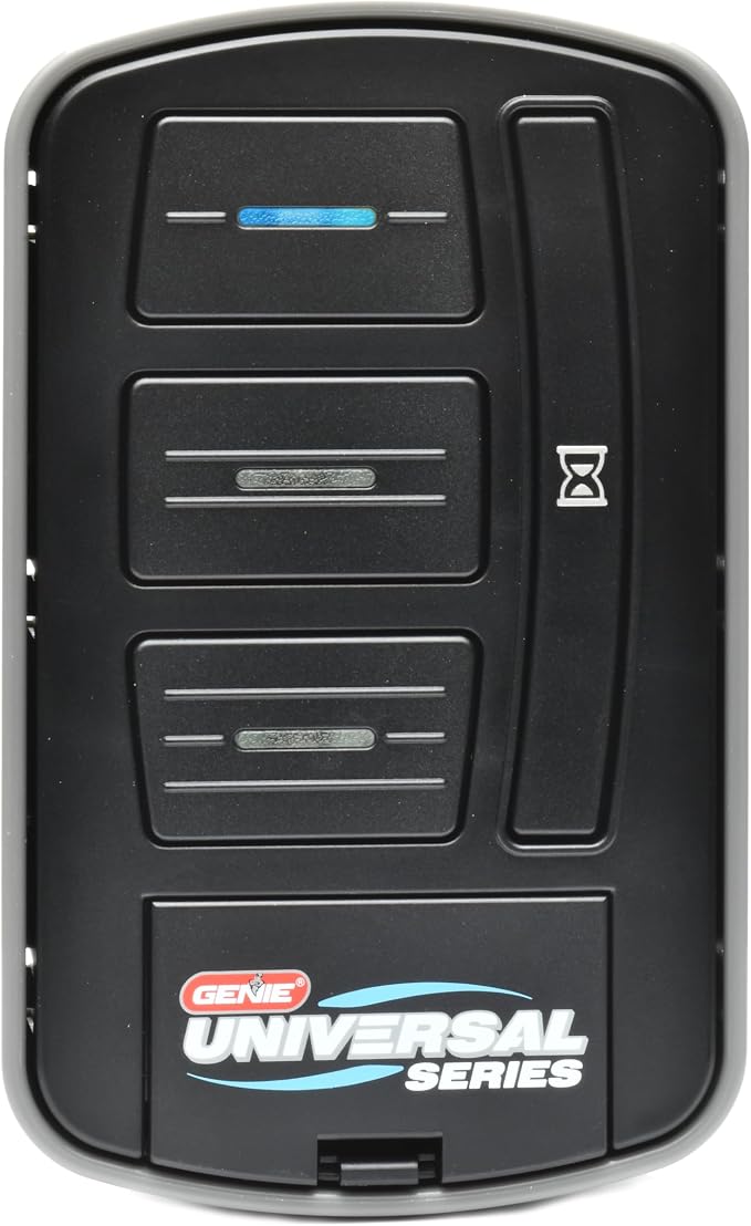 Genie GUWWC-R Universal Garage Door Opener Wireless Wall Console, Compatible with LiftMaster, Chamberlain, Genie, Overhead Door, For Use up to 3 Garage Doors,Black