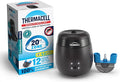 Thermacell E-ZoneGuard Patio Rechargeable Mosquito Repeller with 20-Foot Zone of Scientifically Proven Outdoor Protection; 5.5-Hr Battery; 12-Hr Refill; Bug Spray Alternative; DEET-Free; Black