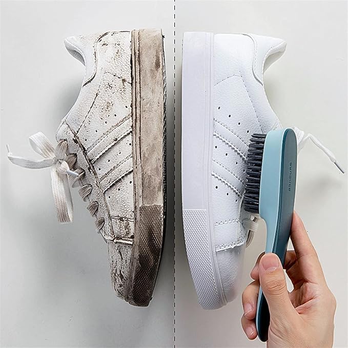 Cute Portable Comfortable Clothes Laundry Grip Cleaner Shoes Scrubbing Brush Scrubber Cleaning Tool (Color : Rojo)
