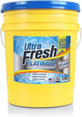 Ultra Fresh Platinum Liquid Laundry Detergent Washing Soap for All Machine Types, Up to 640 Loads, 5 Gal, Fresh Linen - Household Cleaning Supplies and Accessories for Clothing and Fabric Items