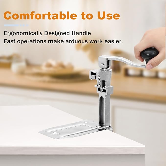 Commercial Can Opener Heavy Duty Replace #2 12100, Industrial Can Opener, 16” Manual Can Opener with Stainless Steel Blade for Restaurant, Hotel, Bar, Home