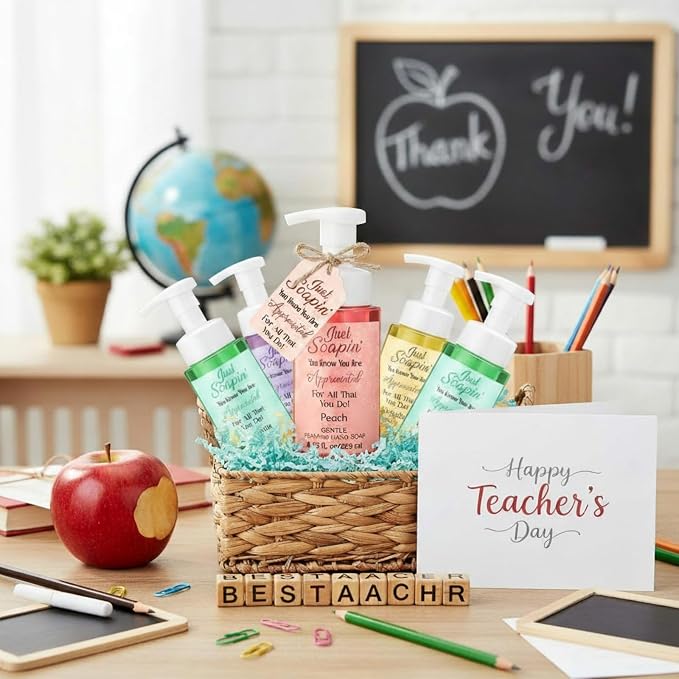 6 Pack CNA Week Gifts Bulk 2026 Foaming Hand Soap with Inspirational Gift Tags and Twine Employee Appreciation Thank You Gifts for Coworkers Staff Teacher Nurse Retirement Cna Week, 8.75 Fl. oz
