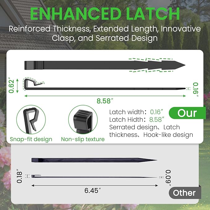 20 Pack Garden Edging with Stakes, Flower Bed Edging Borders, 5" X 20ft | 3D Woven Black Plastic Edging for Landscaping, Garden Edging for Flower Beds, Lawns & Walkways, Weatherproof, Easy Install