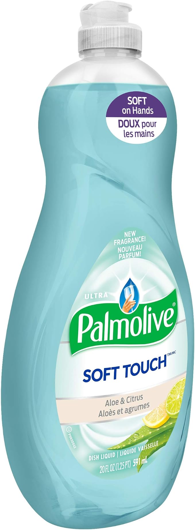 Palmolive Ultra Soft Touch Dish Soap, Aloe and Citrus - 20 Fluid Ounce (9 Pack)