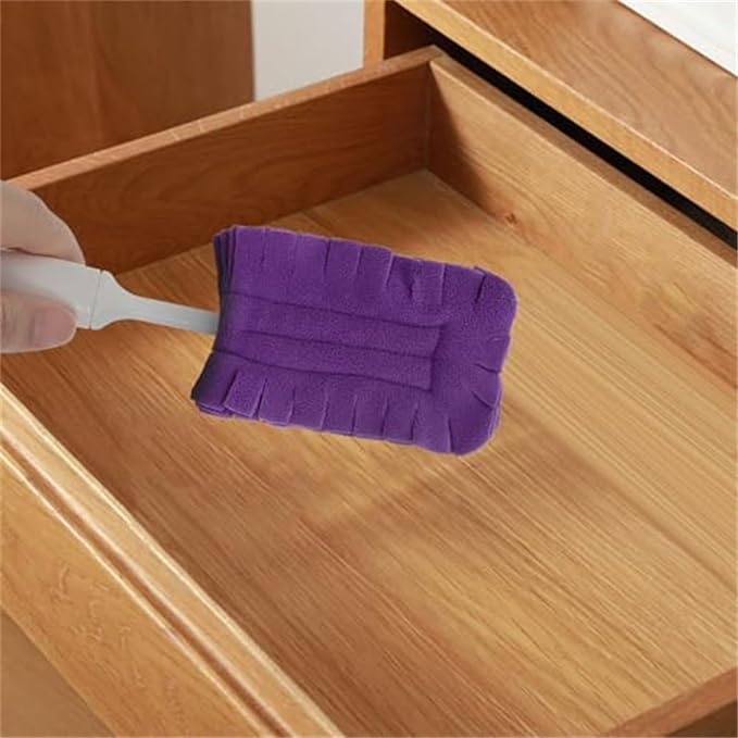 360° Electrostatic Duster Refills, Reusable Washable Microfiber Dusting Covers for Daily Home Cleaning, Soft Replacement Sleeves for Multi-Surface Use (10PCS)