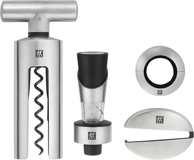 ZWILLING Sommelier 4-pc Wine Tool Set, 18/10 Stainless Steel