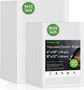 Vacuum Sealer Bags, 8"x12" Quart & 6"x10" Pint, 300 Pcs | Commercial Grade, BPA Free, Sous Vide Cooking Compatible, Puncture Prevention, Customizable Size, Kitchen Essentials
