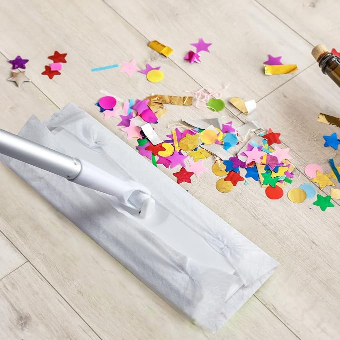 Zubebe 600 Pcs Sweeper Dry Mop Refills Disposable Mop Pad Refills, Floor Wipes Dry Sweeping Cloths Dry Duster Cloths for Floor Cleaning and Mopping