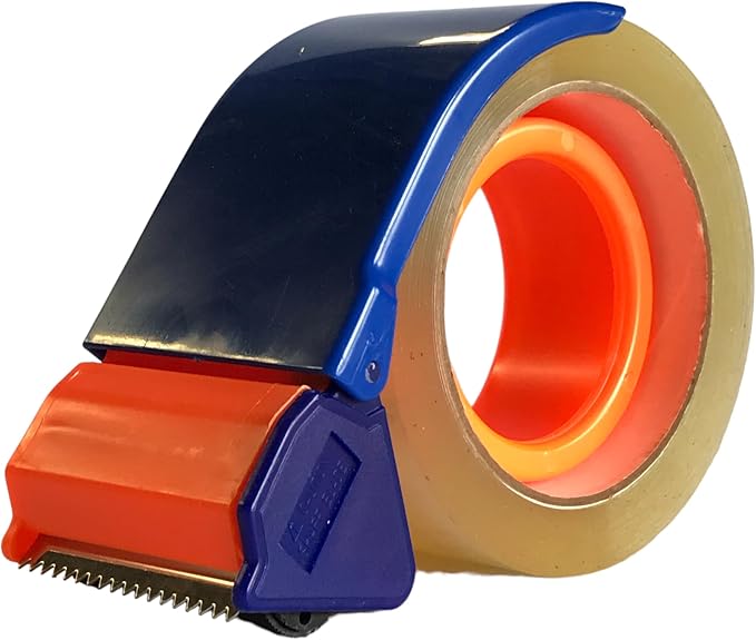 ASA 2" Tape Dispenser, Pistol-Grip, Lightweight | Smooth wheel mechanism dispenses standard 2" packing tape without tearing. Comfortable pistol-grip design.