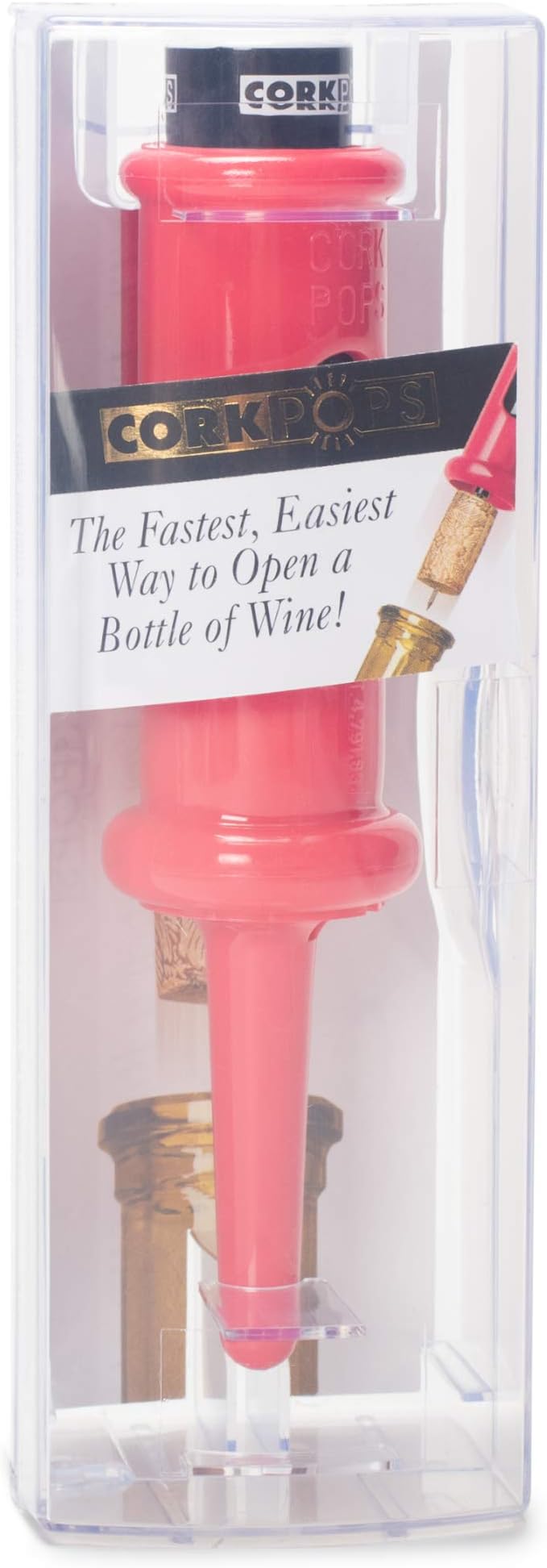 Cork Pops Watermelon 6.5 Inch Original Wine Bottle Opener