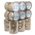 BOMEI PACK Brown Packing Tape 3 inch, 24 Refills Rolls Bulk Wide Packaging Tape for Moving, Shipping and Storage, 2.4 Mil x 60 Yards