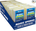 STAR BRITE Ultimate Magic Sponge - Boat Scuff Eraser Melamine Scrubber with Reinforced Core - 18 Pack (041018)