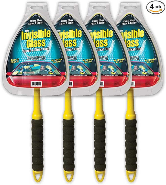 Stoner 95161 Invisible Glass Reach and Clean Tool, pack of 4