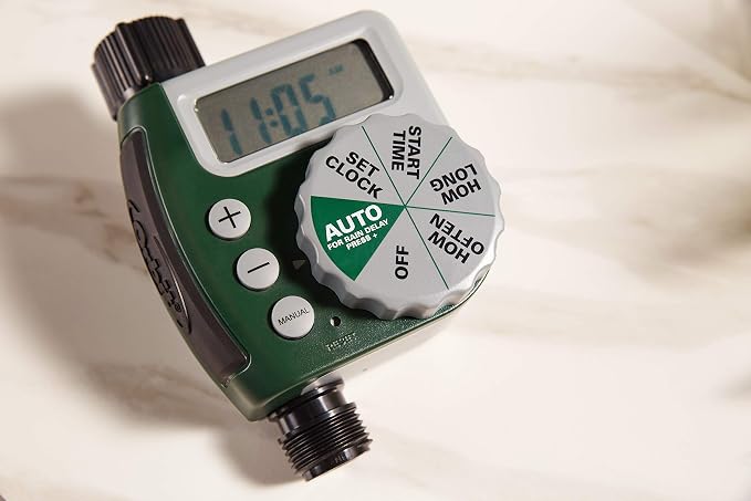 Orbit Single Outlet Programmable Hose Faucet Timer. E-Commerce Packaging