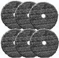 Buff and Shine URO-Fiber Microfiber Pad for Car Compounding, Cutting, Buffing, Waxing, and Polishing - Compatible with Long-Throw, High-Action, Dual-Action, and Random Orbital Polisher - 5 in (6 Pads)