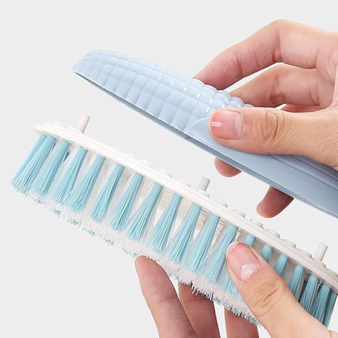 Household Soft Bristle Laundry Brush, Corn Plastic, Housework, Cleaning, Scrubbing, Shoe Brushing, Brushing Board, Brushing Clothes, Green