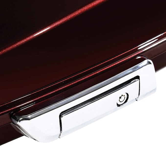Twisted Cherry 5.5" Razor Trunk W/Latch Key Fit For Harley Touring 2014-2025 CVO Road King Road Glide Street Glide Electra Glide Ultra Limited Pack