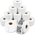 Aegis Adhesives - 2.25" X 2" Square Direct Thermal Labels (8400 Count, 12 Rolls) - QR Code Stickers, Address Tags, Barcode Labels, Product Packaging - Compatible with Zebra and Rollo Printers