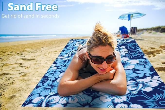 TwoYek Microfiber Beach Towels Extra Large 71x32 inches 6 Pack Bulk | Thin Lightweight, Sand Free, Super Absorbent & Quick Dry, Oversized Towel for Beach Bath Pool Swim Travel Accessories Gifts