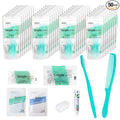Hygiene Kit Bulk, Individually Packed, Travel Hygiene Kit With Toothbrush, Toothpaste, Comb, Shampoo, Shower Gel, Shower Cap And Soap, Suitable For Hotel, Home, Camping, Travel (50 pcs)