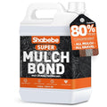 Mulch Bond, 1Gallon Rock Glue for Landscaping Heavy Duty Gravel Binder & Stone Adhesive, Fast-Drying, Non-Toxic, Weather-Resistant, Strong Hold for Slopes, Walkways, Mulch Hold & Pine Straw