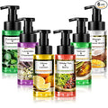 6 Pack Natural Foaming Hand Soap with Pump Care Moisturizing Liquid Fresh Flavor Foam Hand Wash Employee Appreciation Gift for Kitchen Bathroom Family Teacher Doctor 8.75 Fl oz