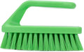 SPARTA Scrub Brush with Iron Shaped Handle and Stiff Bristles, Heavy Duty Scrubber Brush for Kitchen, Bathroom, Shower, Tile, Sink, Carpet and Bakepans, Polypropylene, 6 Inches, Lime