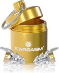 Eargasm Smaller Ears Gold Earplugs for Concerts, Festivals, Musicians, Night-Life, Motorcycle Hearing Protection - Reusable Ear Plugs for Small Ear Canals, High Fidelity Noise Reduction up to 21 dB