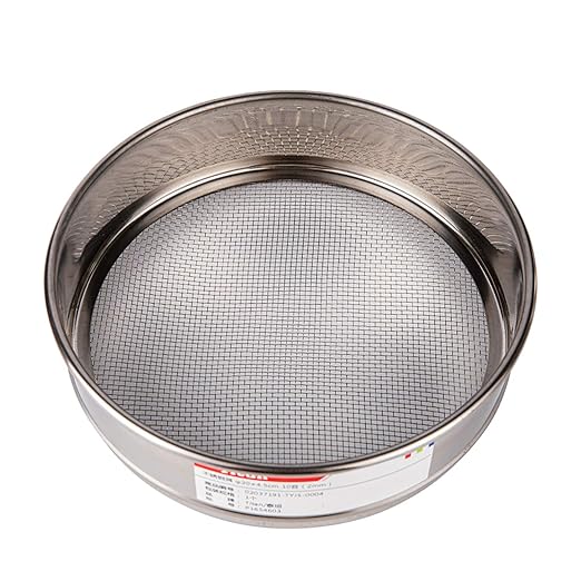 φ20×4.5cm 50 Mesh 304 Stainless Lab Sieves Economy Test Sieve 304 Stainless Steel Wire Cloth（0.355mm）