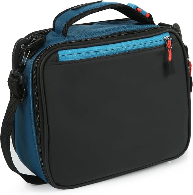 Titan High Performance Fridge Cold Expandable Insulated Lunch Box - Blue | Durable, insulated lunch bag with leak proof, easy clean lining, keeps food fridge cold up to 6 hours, for adults and kids